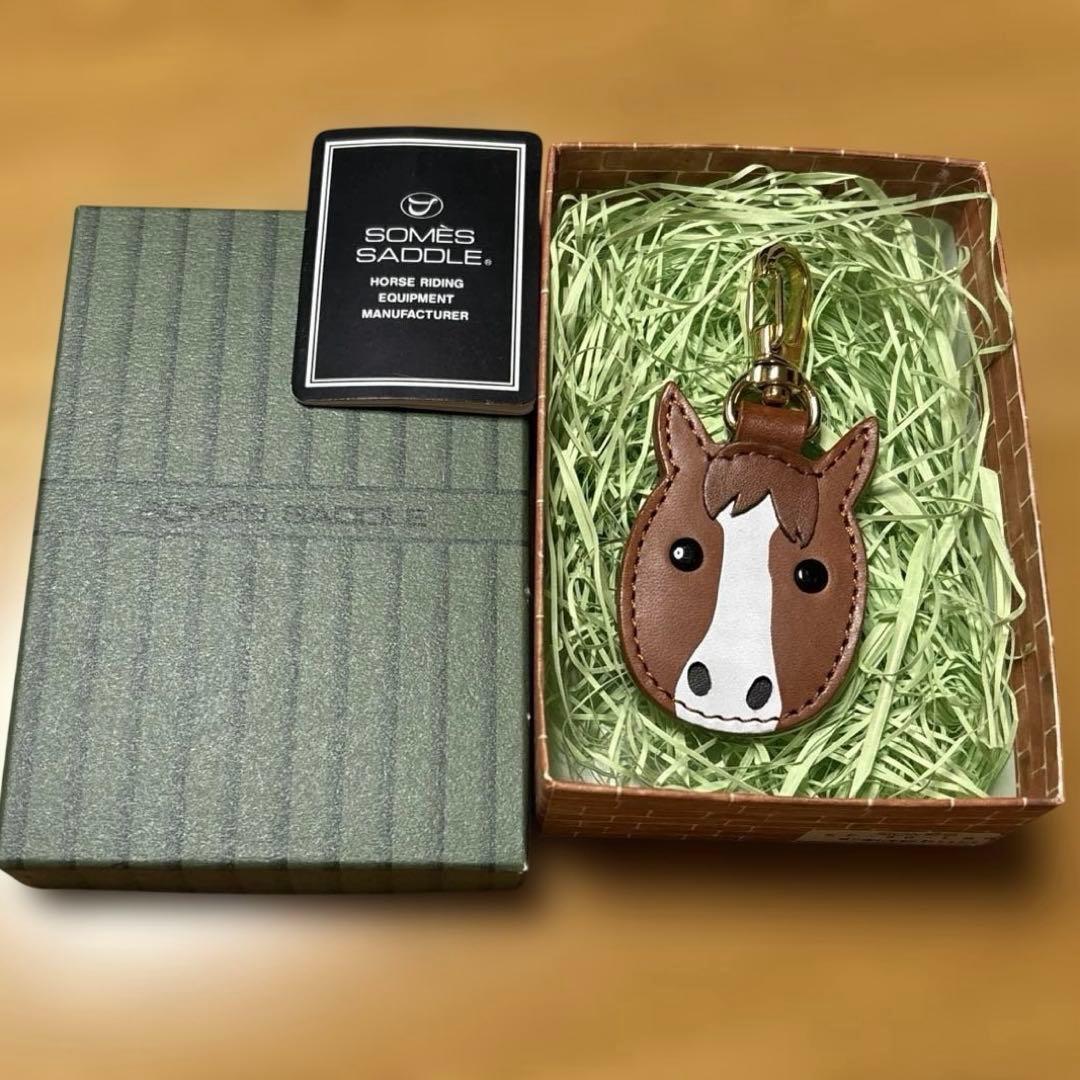 Y*T様 ソメスサドル　馬レザー キーホルダー