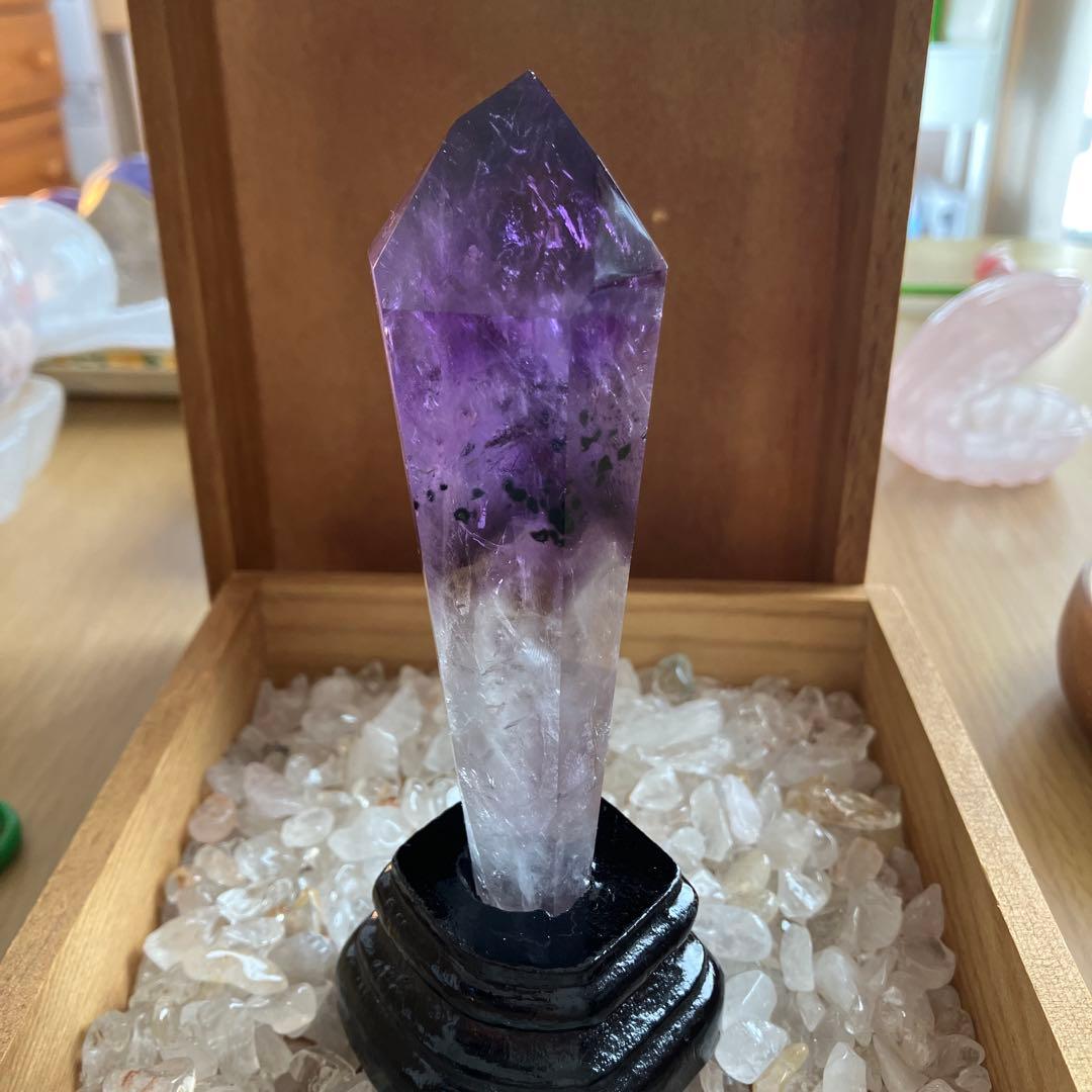 ロマネサイト　ファントム　アメジスト ポイント147ｇ