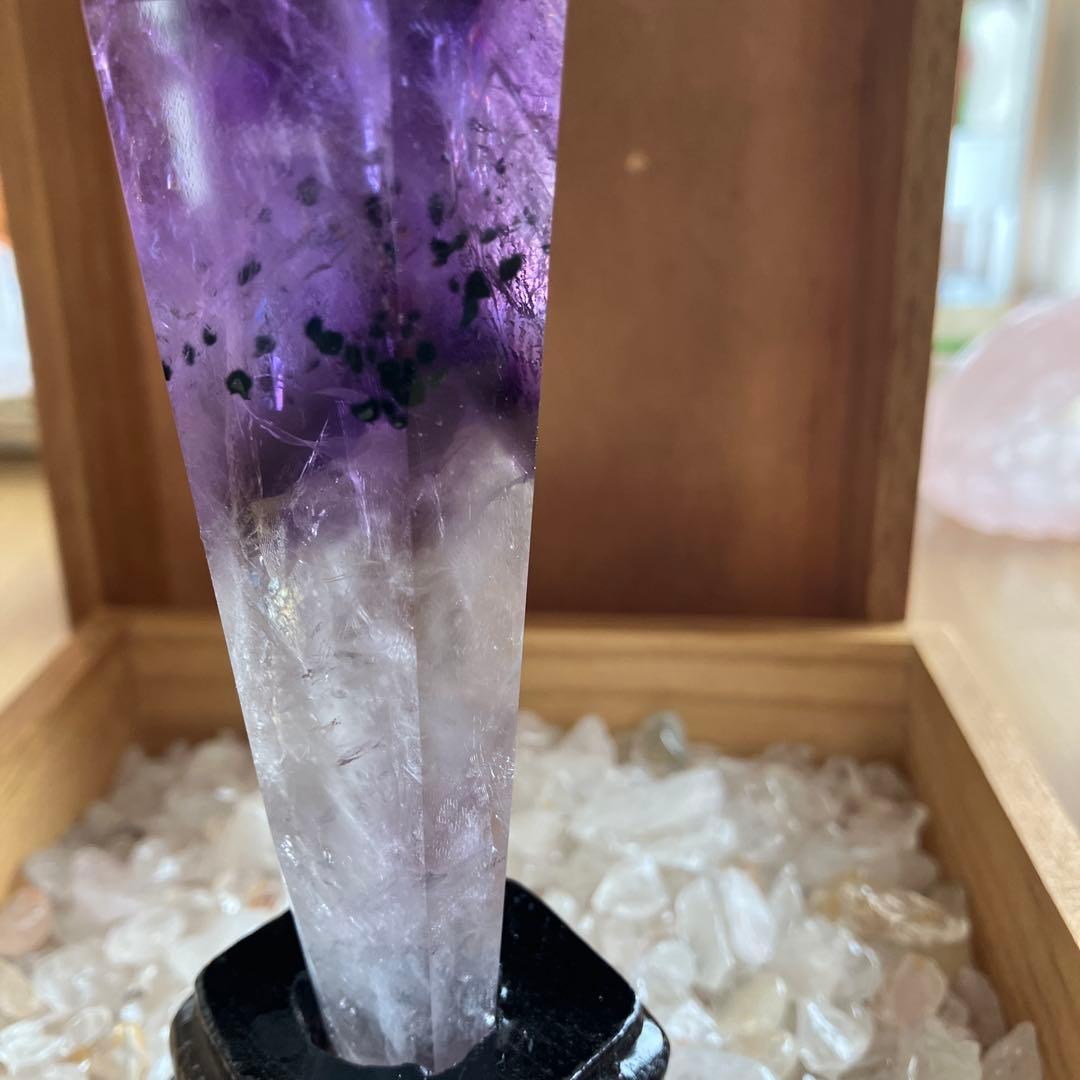 ロマネサイト　ファントム　アメジスト ポイント147ｇ