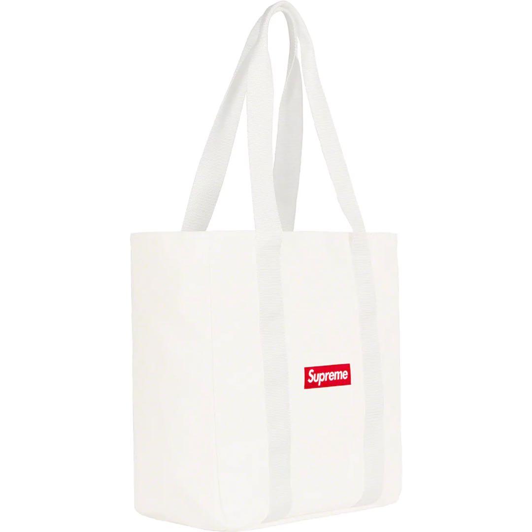 supreme 2020fw Canvas Tote キャンバス トート 白