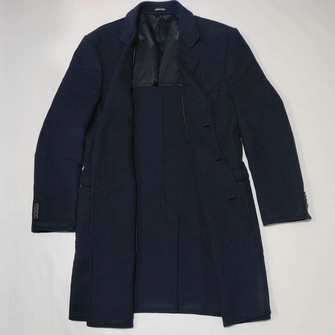 Giorgio Armani ネイビー チェスターコート