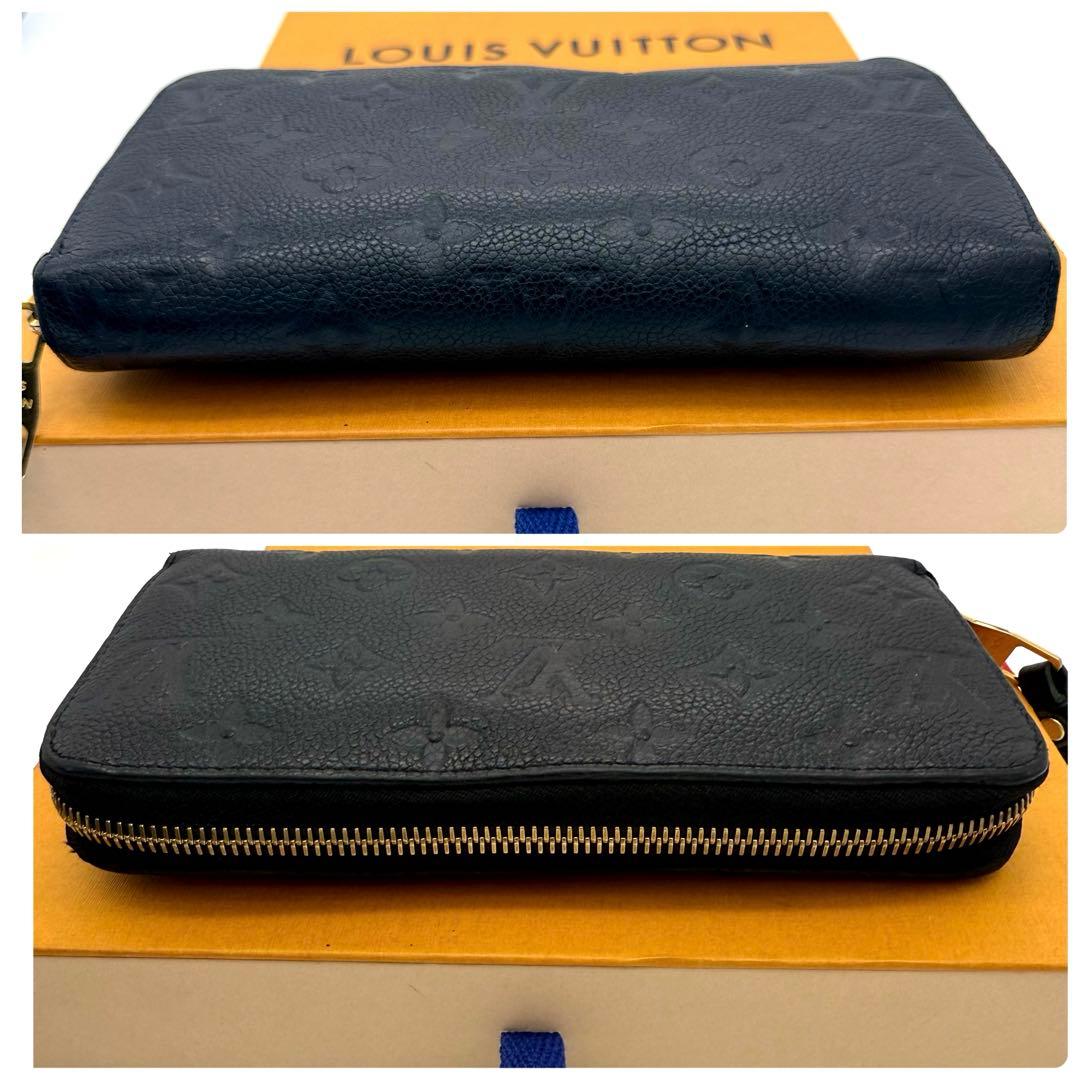 超美品✨ルイヴィトン アンプラント ジッピーウォレット 黒 長財布