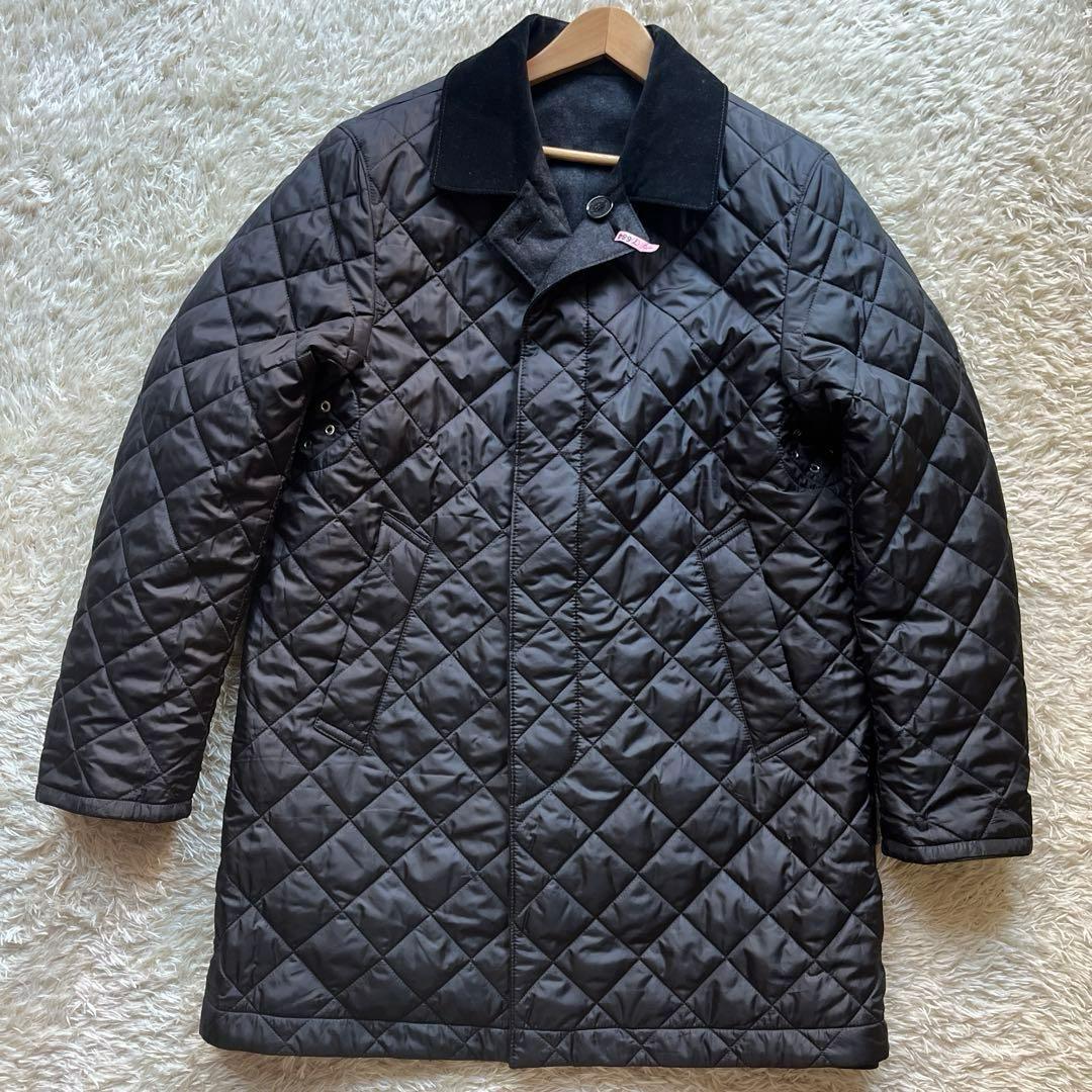 極美品　マッキントッシュ　リバーシブル　ステンカラーコート　サーモア　40サイズ