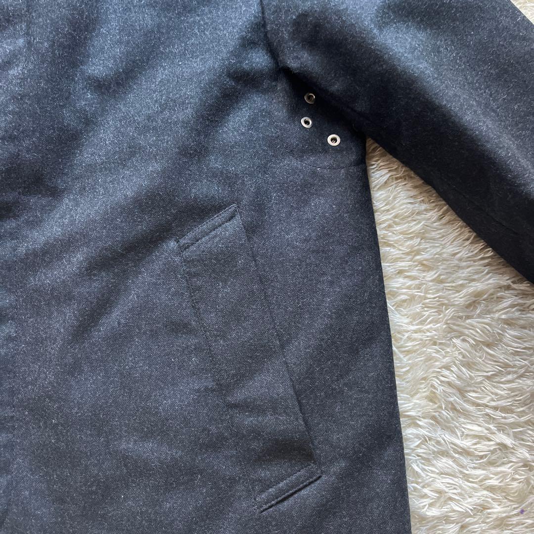 極美品　マッキントッシュ　リバーシブル　ステンカラーコート　サーモア　40サイズ