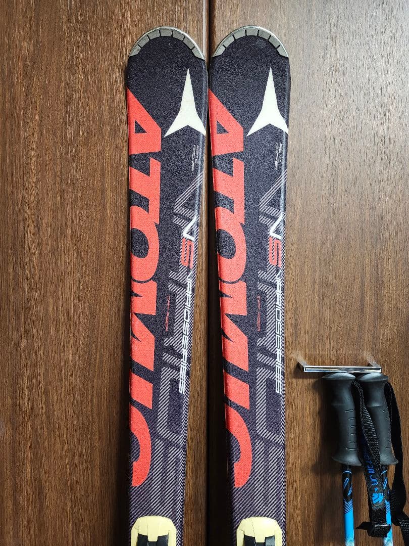 アトミック　スキー板　152cm ブーツ　ストック　セット