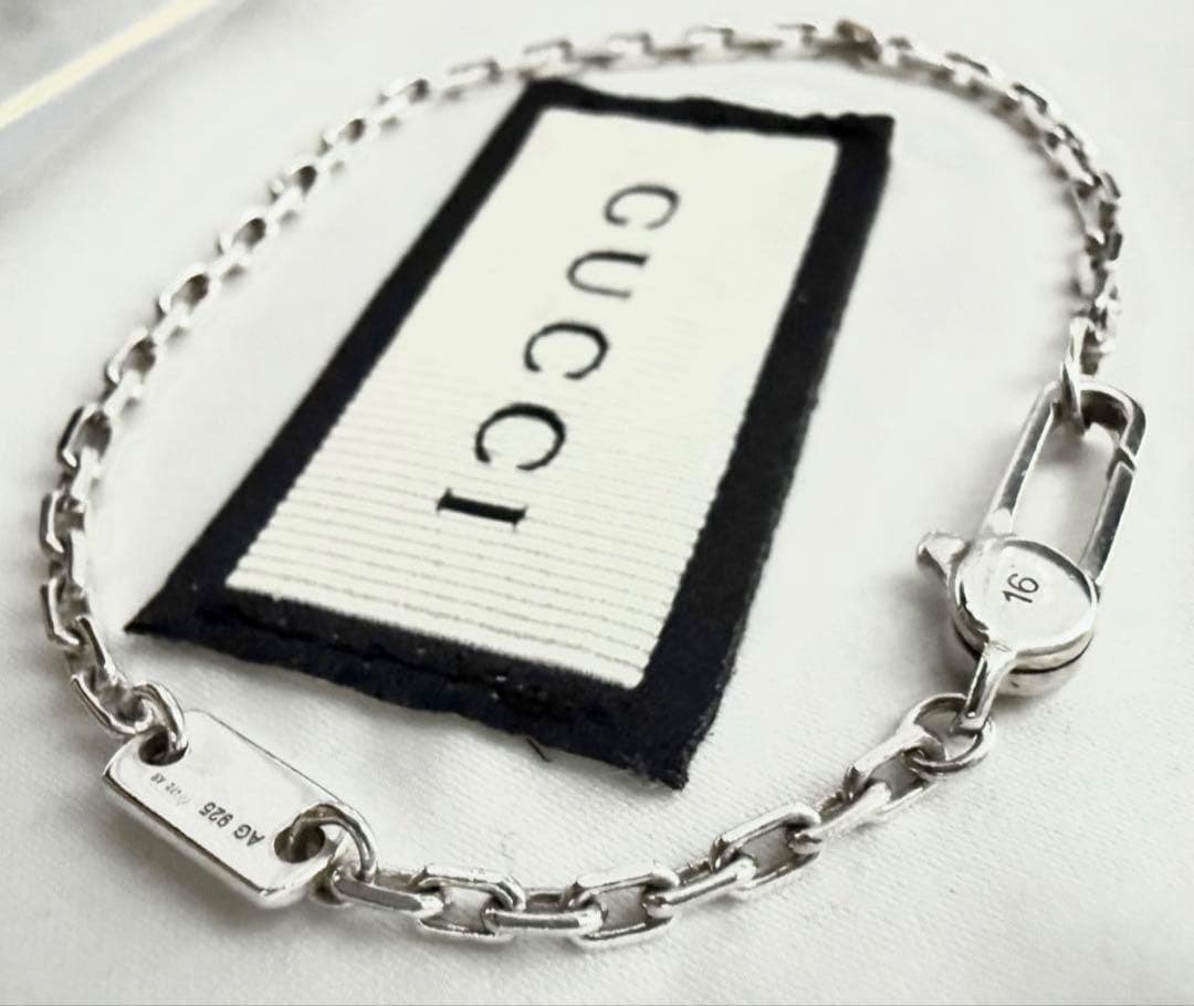 ⭐︎極美品 GUCCI グッチ ブレスレット シルバー925