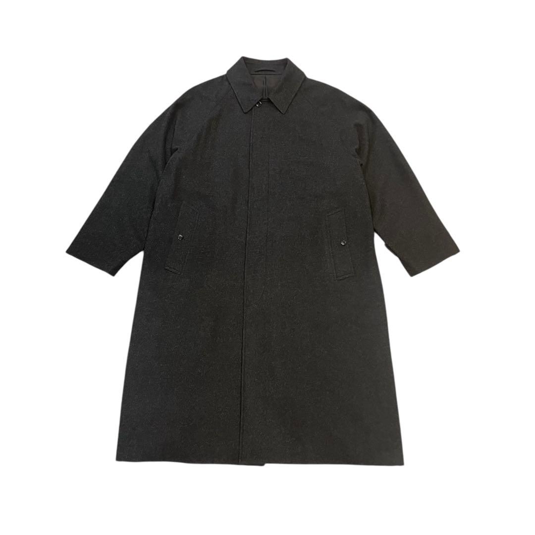 COMOLI 25AW カシミヤ バルカラーコート ステンカラーコート