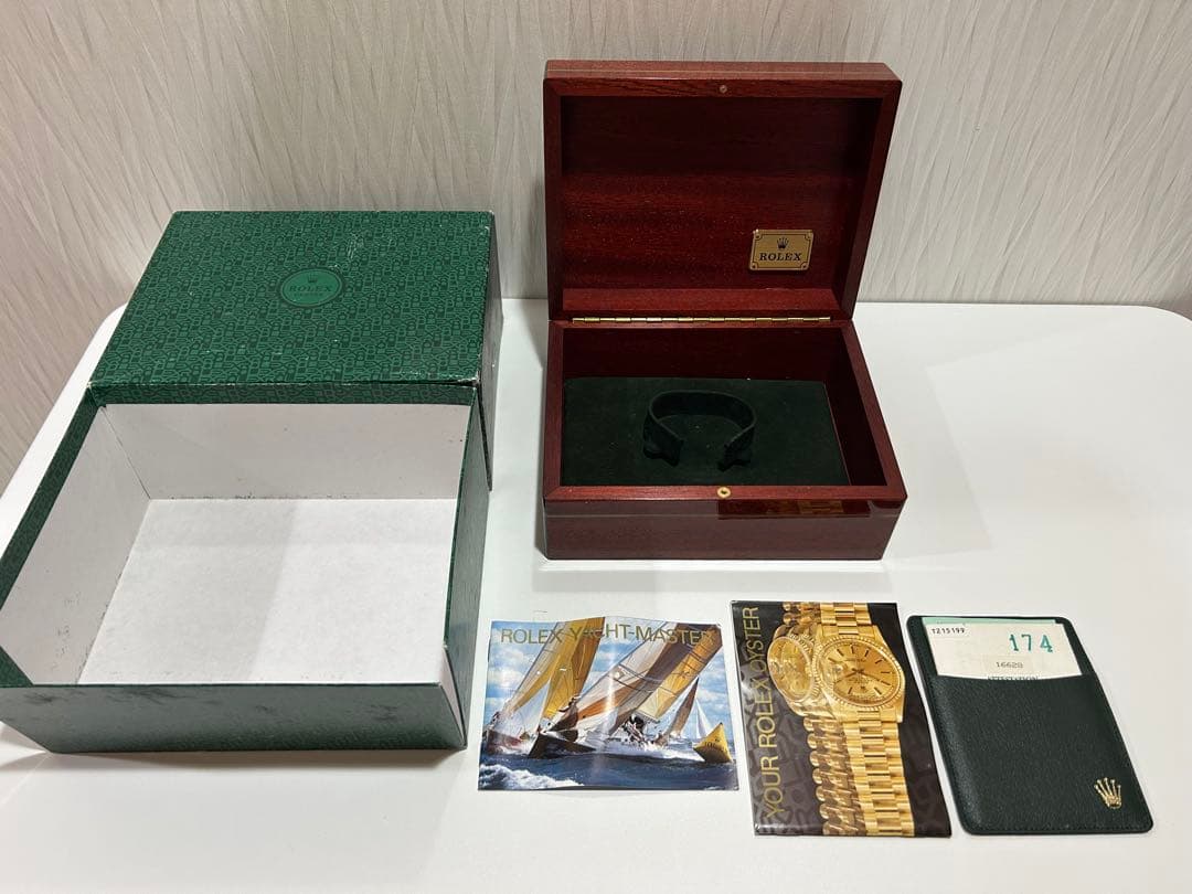 ROLEX 木製ケース 付属品付き
