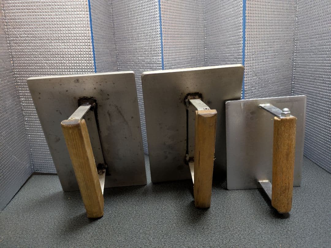 鉄板焼セット 鉄板焼用　肉おさえ　ステーキカバー