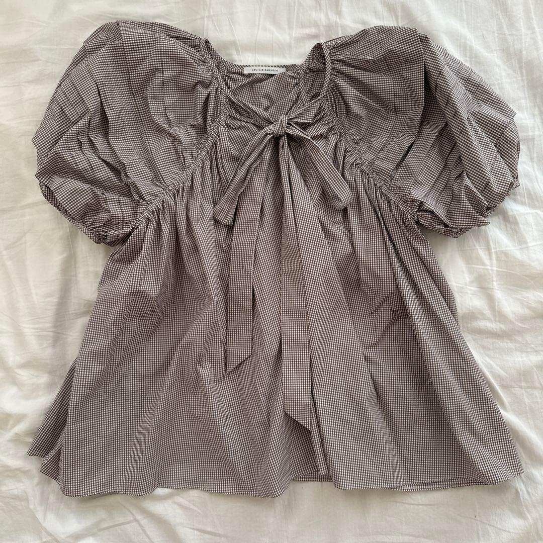 Cecilie Bahnsen 半袖ブラウス