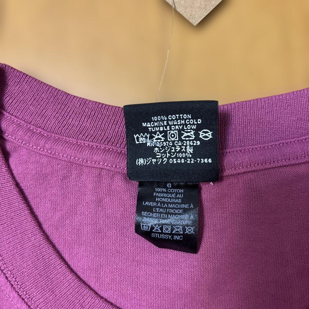 Stussy HONOLULU Tシャツ Lサイズ 色BERRY