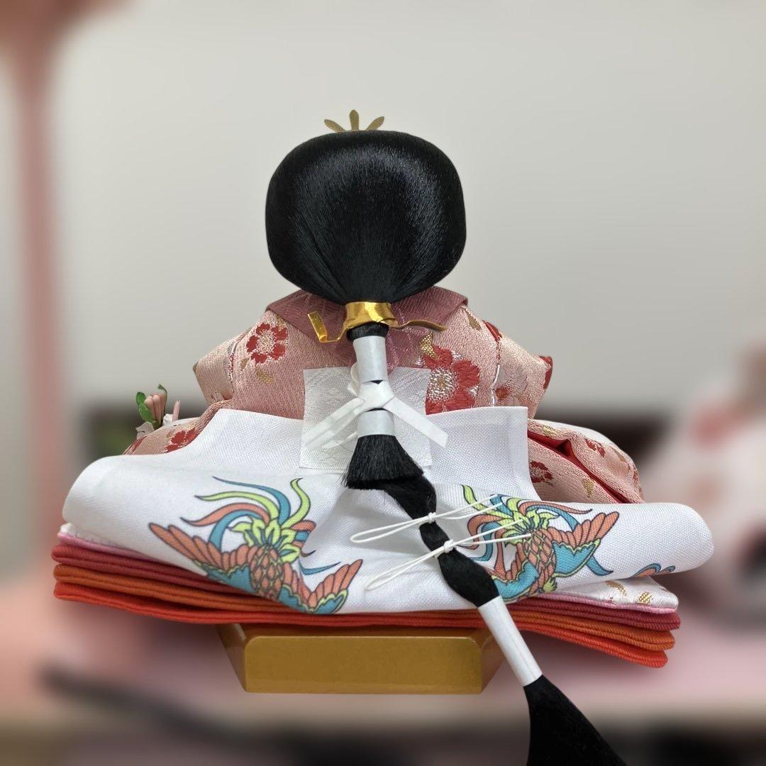 N544【美品】ケース入り雛人形 親王飾り オルゴール・灯り付き 2024年購入