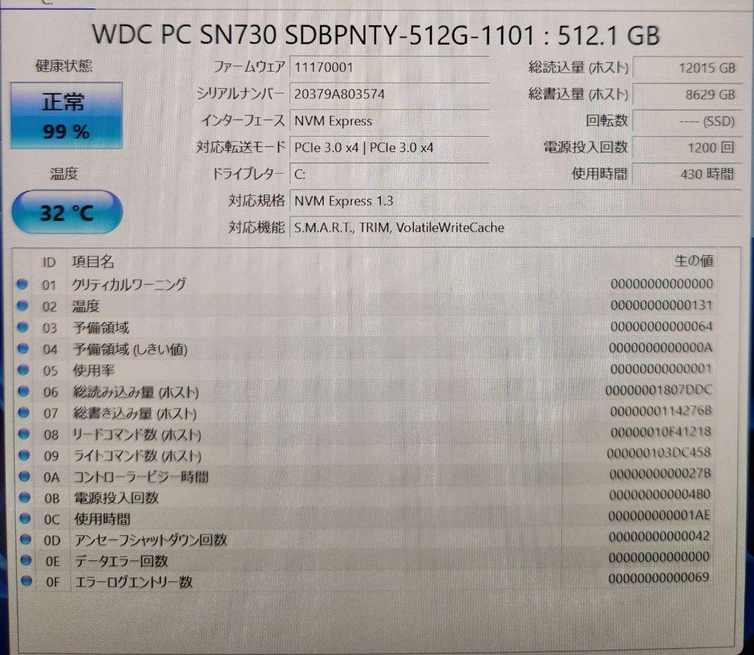 Lenovo Yoga Slim750 11世代Corei5 8GB 512GB