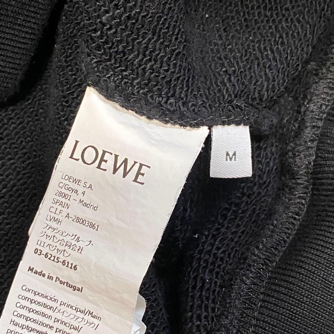 美品 ロエベ LOEWE スウェット パーカー アナグラム
