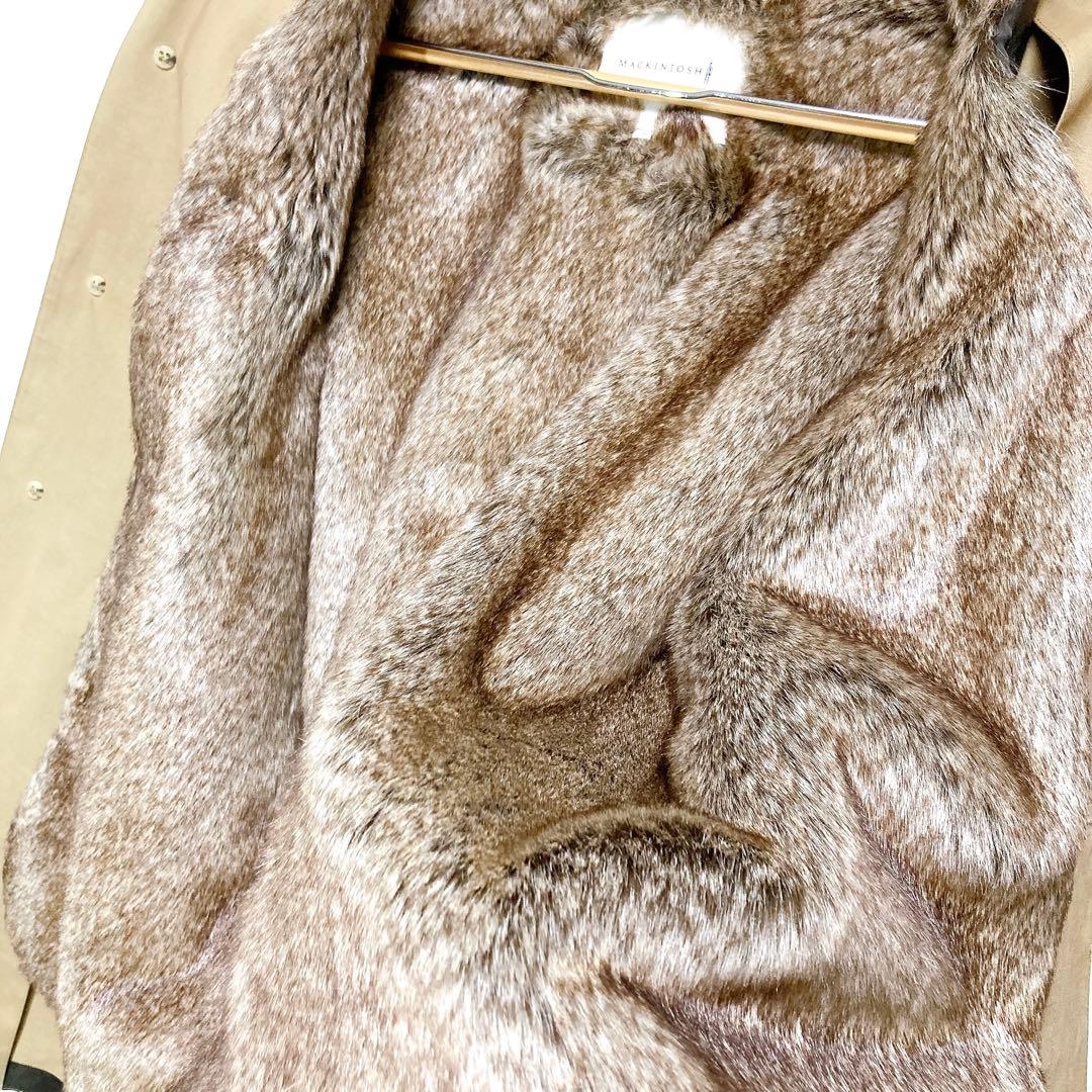 マッキントッシュ ゴム引きコート ダンカン 38 ベージュ ライナー付