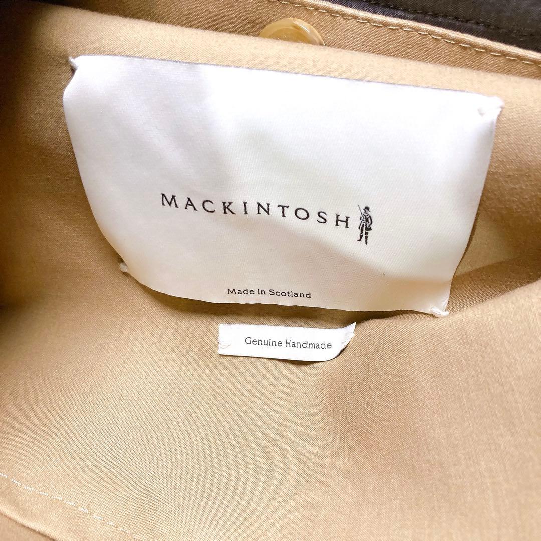マッキントッシュ ゴム引きコート ダンカン 38 ベージュ ライナー付