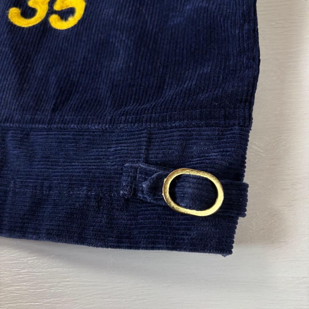 FFAジャケット　ファーマーズジャケット　サイズ36　ネイビー　コーデュロイ