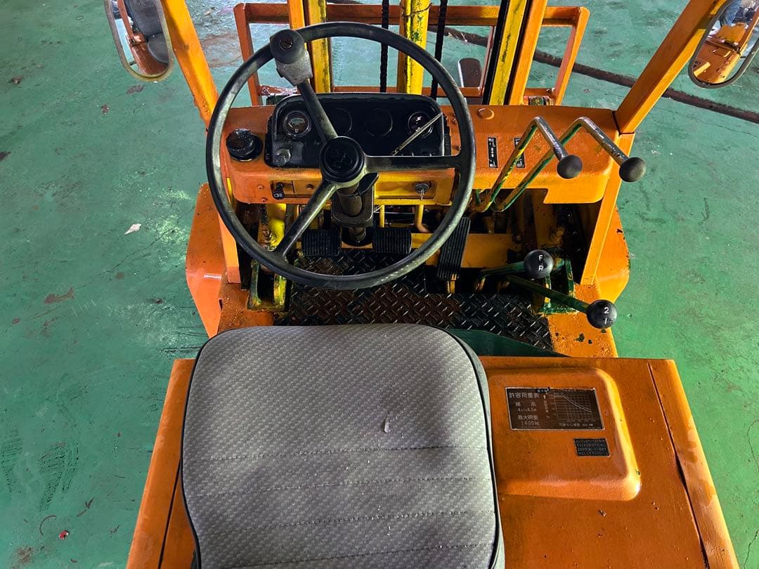 宮崎　コマツ　フォークリフト 1.5トン ハイマスト　揚高4.5m MT リフト