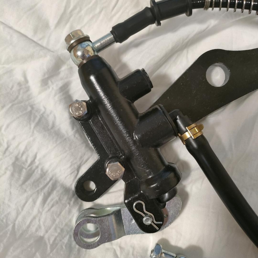 ドラムブレーキリアブレーキディスク化キット YBR125 GN125 GB250