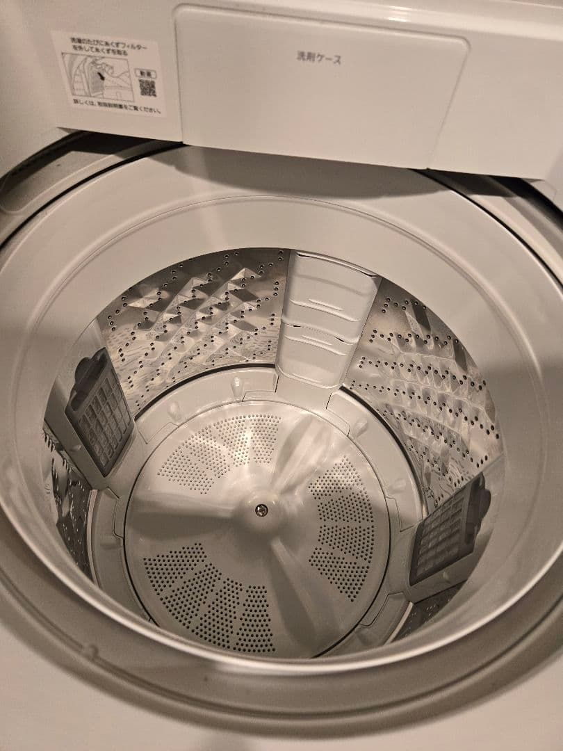 Panasonic NA-FA80H9 縦型洗濯機 8kg ホワイト