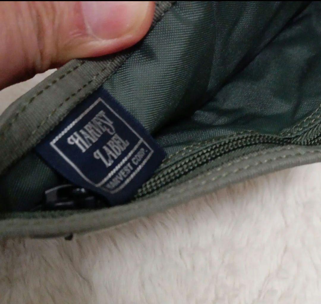 最終価格　デッドストック ハーヴェストレーベル　スナップ折り財布 貴重品