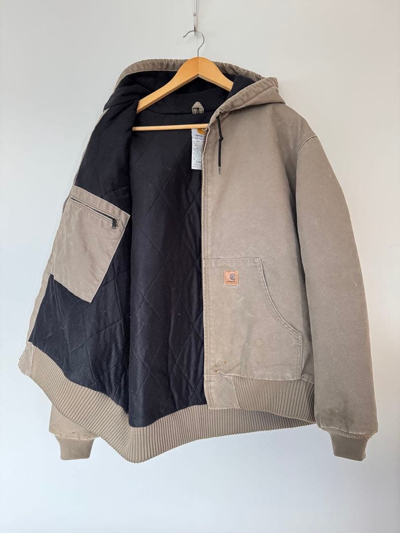 【激レア】希少 カーハート アクティブジャケット XL マッシュルーム ビリー