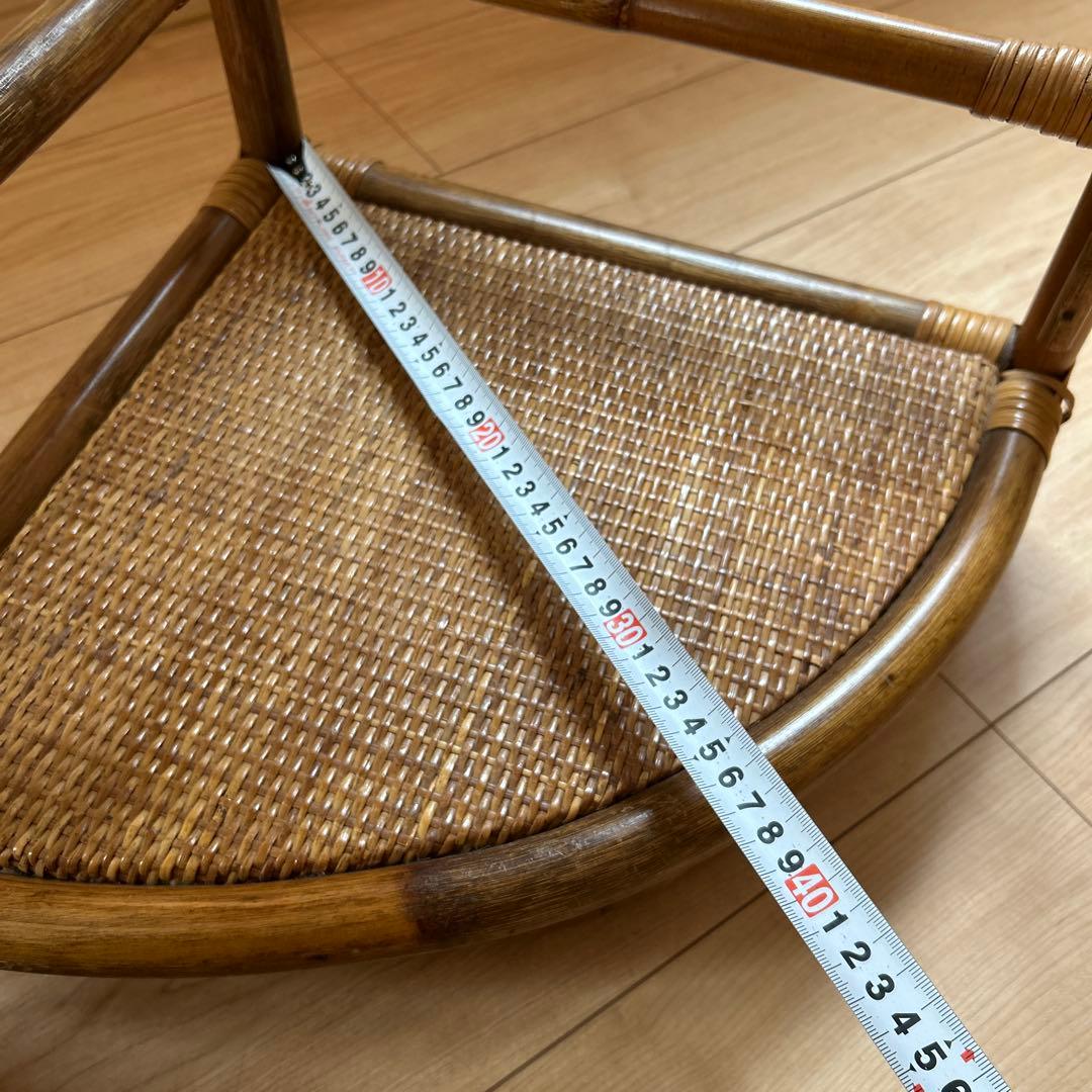 籐 ラタン チェスト 昭和 レトロ コーナーラック