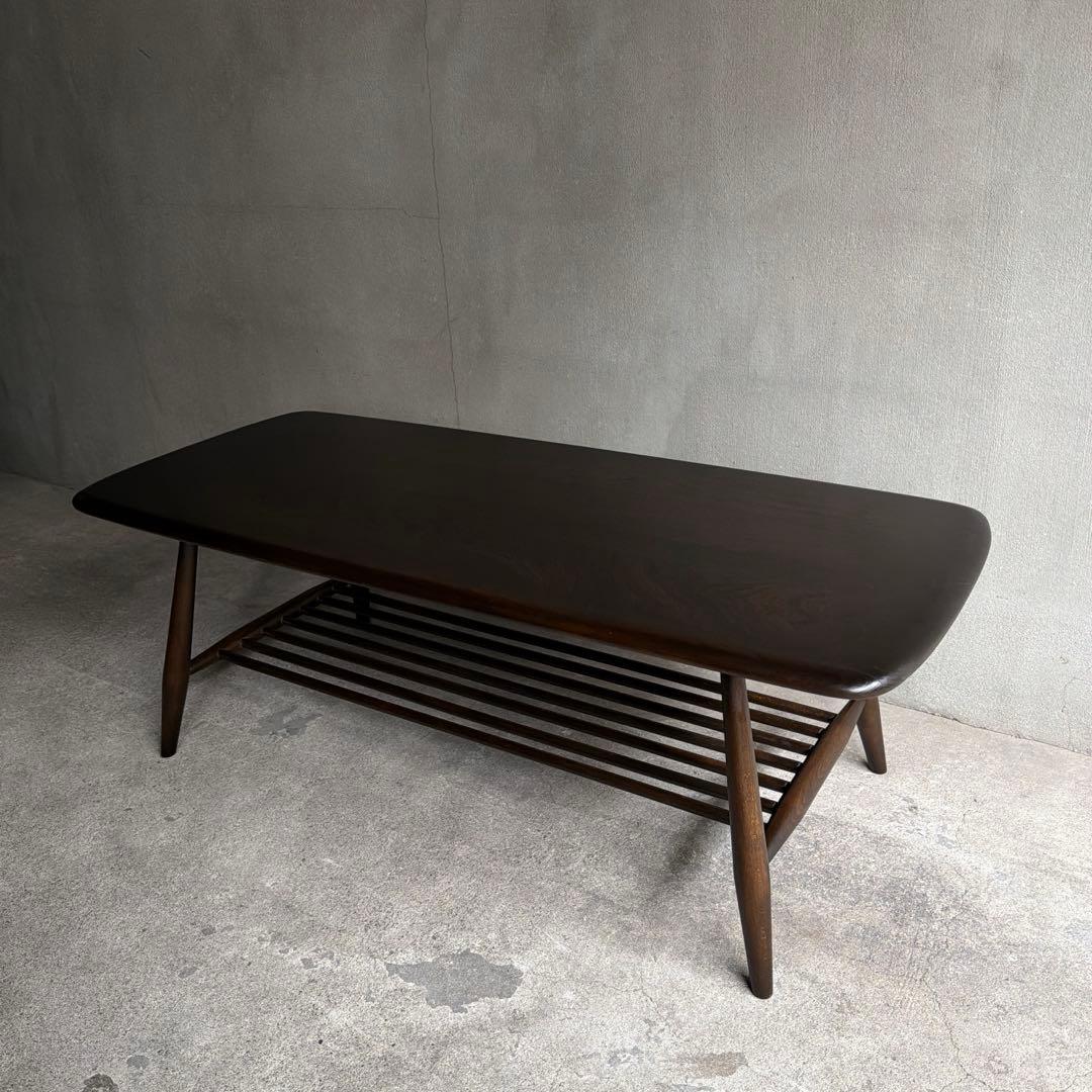 ERCOL アーコール コーヒーテーブル　センターテーブル　オールドヴィンテージ