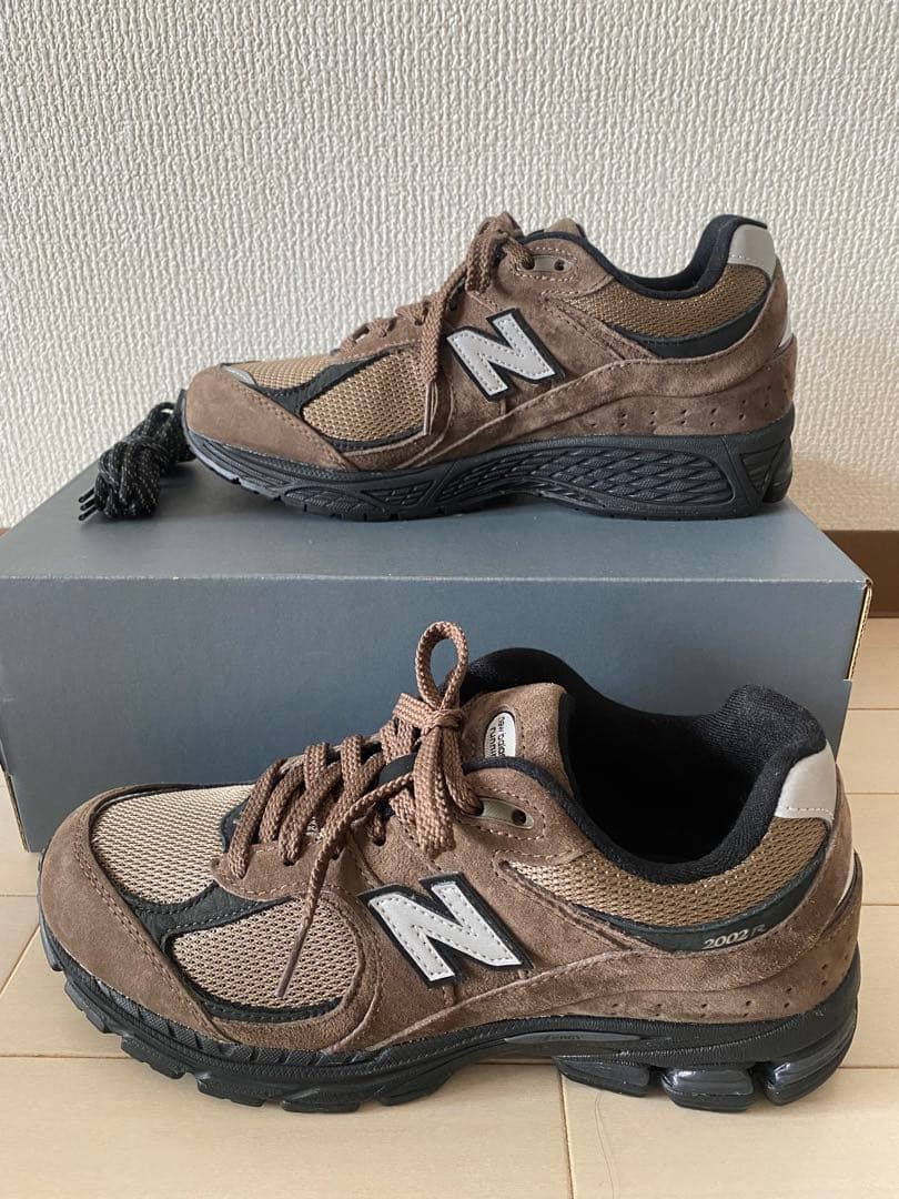 New Balance U2002RAB Brown 26.5cm 替え紐付き