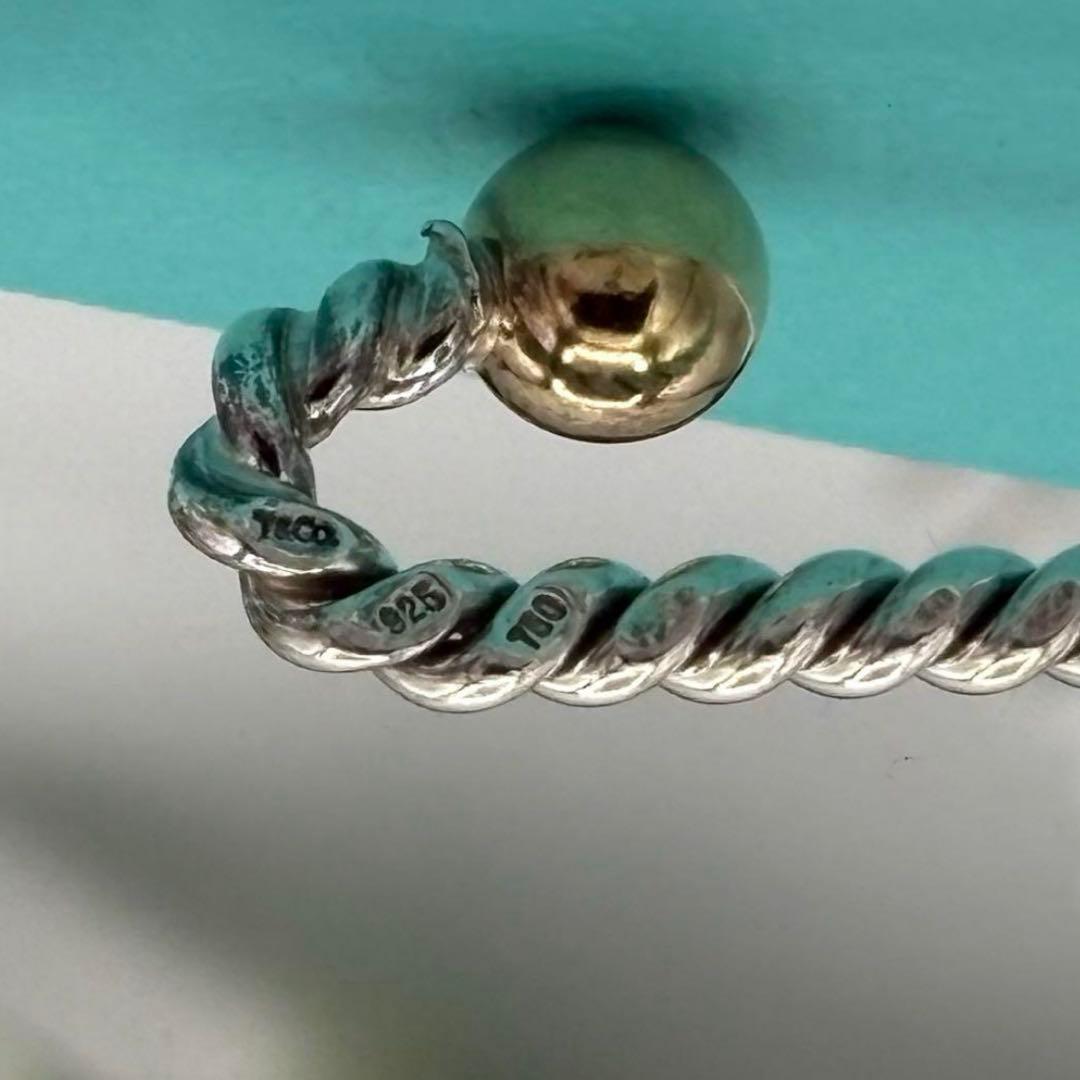 h*u様 【レア✨️】ティファニー　ツイスト　フック＆アイ　バングル