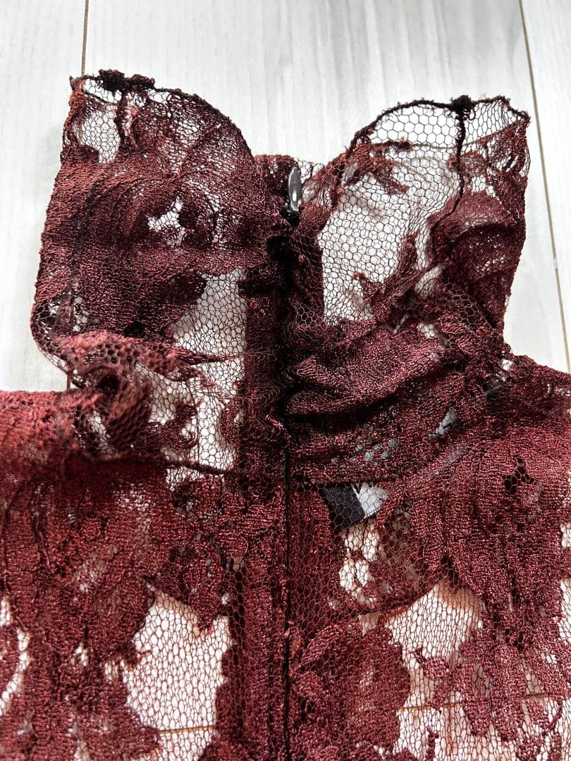 DOLCE & GABBANA 総レースチュニック