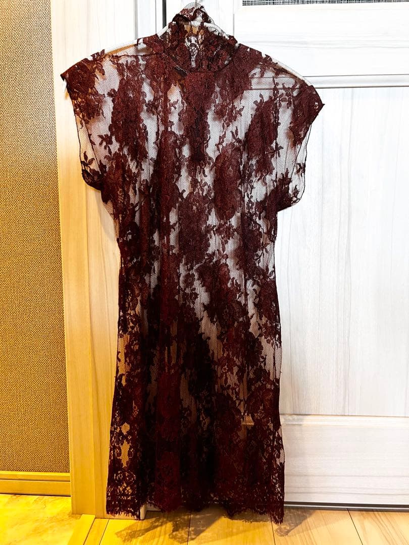 DOLCE & GABBANA 総レースチュニック