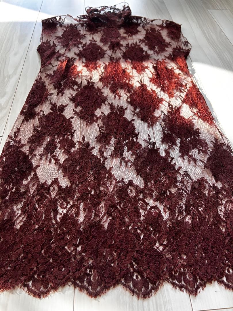 DOLCE & GABBANA 総レースチュニック