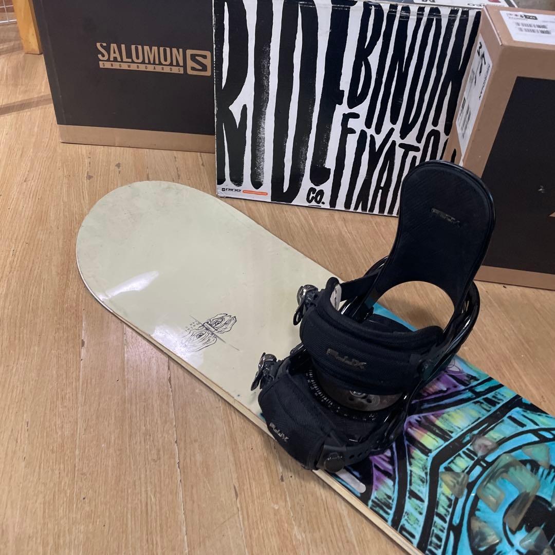 BURTON×FLUX　バイン付きスノーボードセット　テリエモデル　バートン