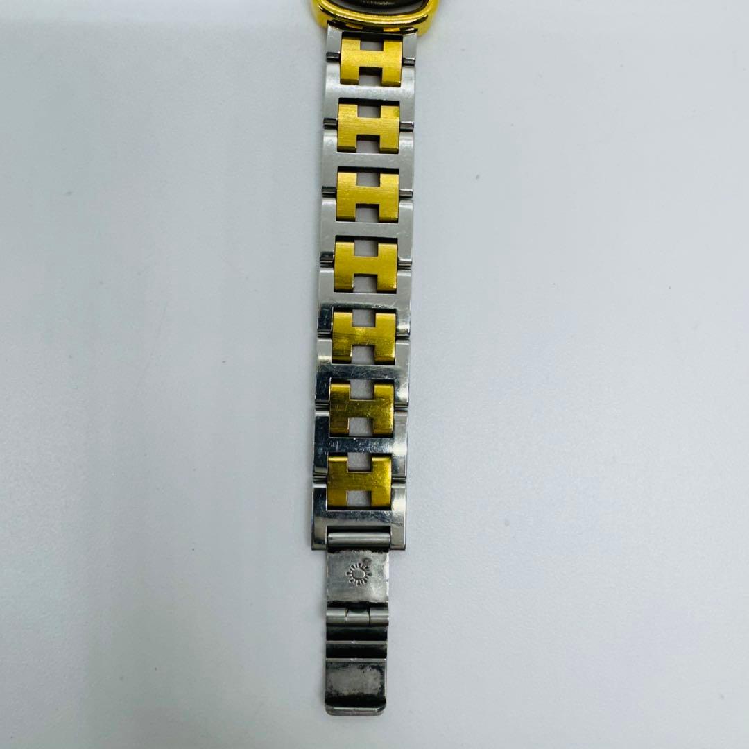 ✨HERMES✨エルメス✨プルマン✨ホワイト文字盤✨コンビ✨レディース✨腕時計✨