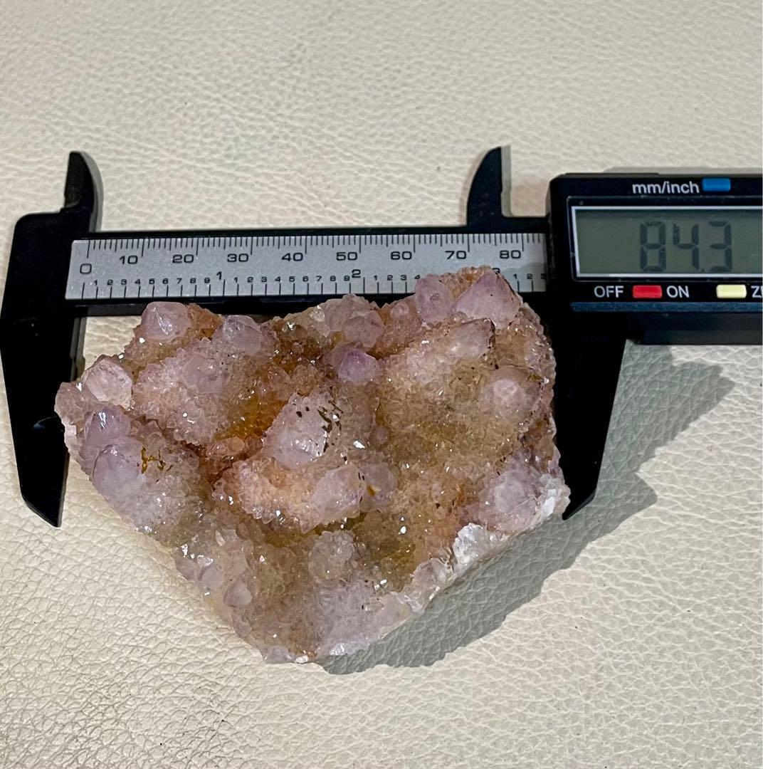 カクタスアメジスト 浄化 幸運 ラッキー 魔除 お守 恋愛運 風水晶ドーム 結晶