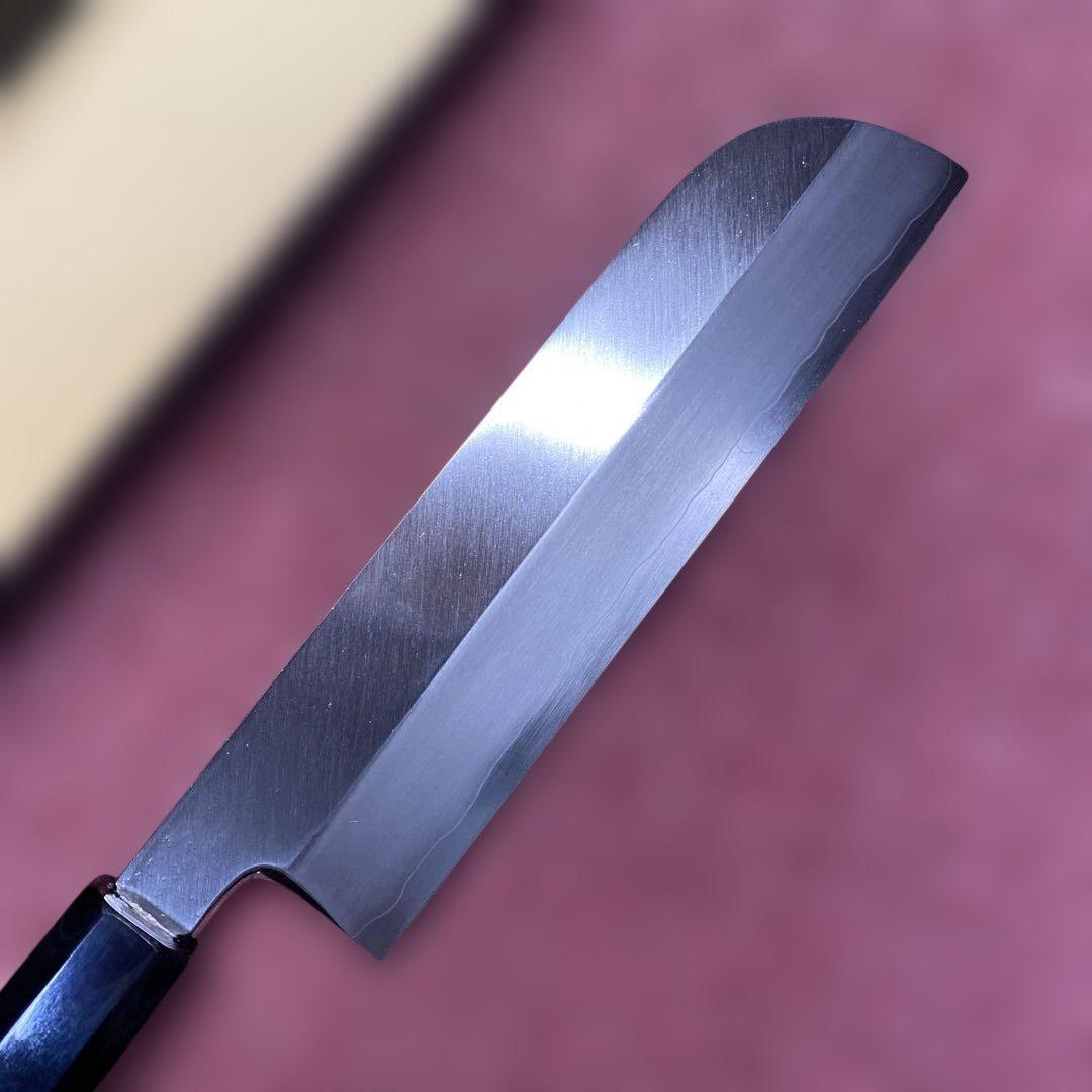 銀三　鎌薄刃包丁　210㎜ 7寸