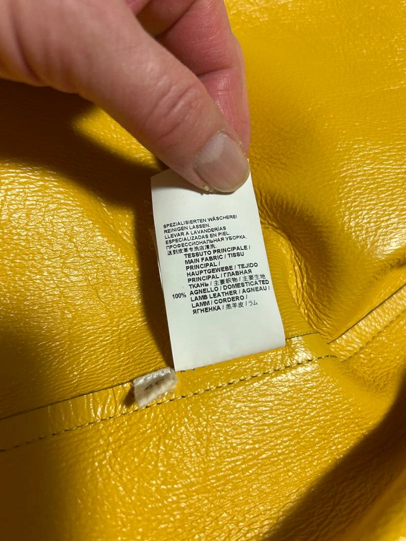 【専用です★】MARNI レザーコート　バイカラー