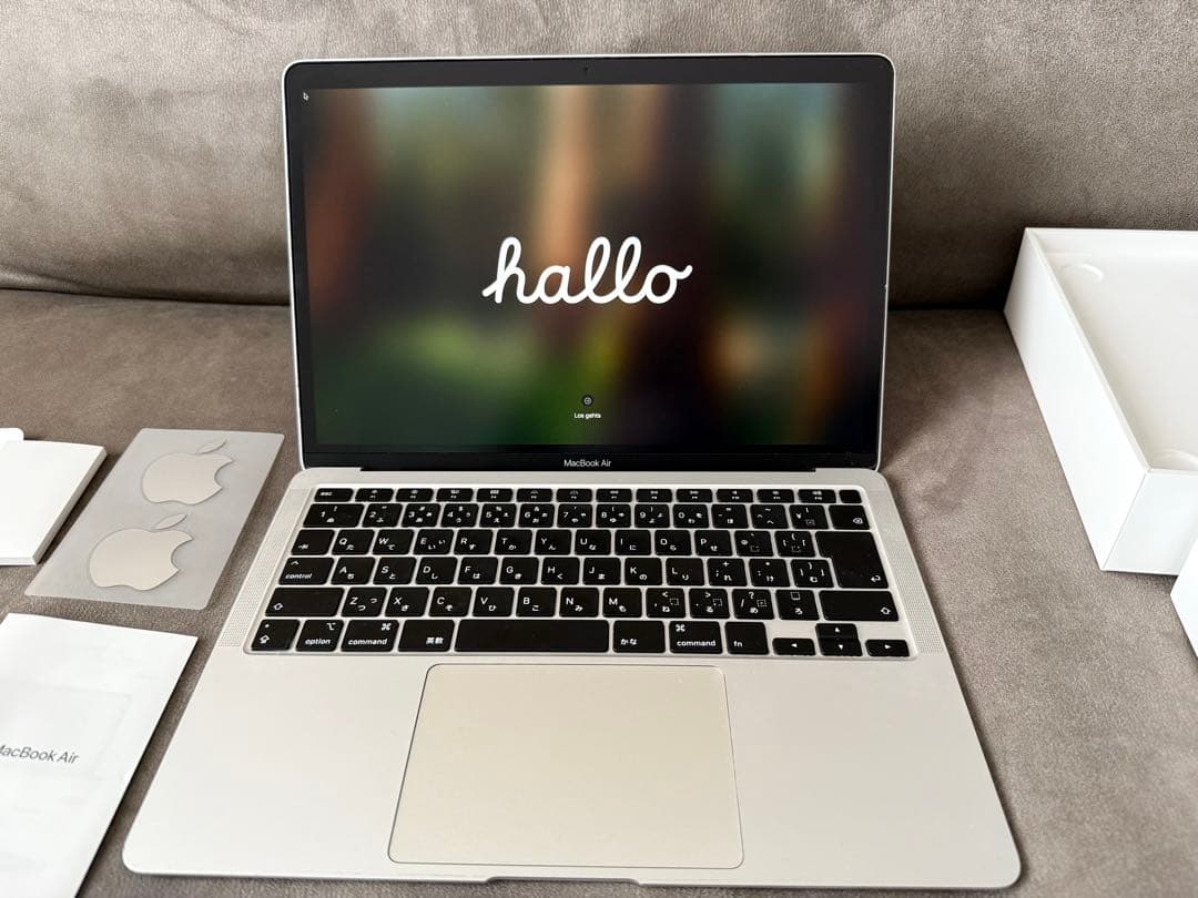 MacBook本体 MacBookAir2020 8GB SSD512GB Corei5