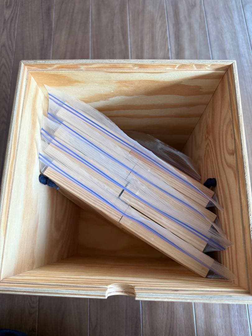 カプラ KAPLA 木箱 赤 デザインブック 木製 積み木