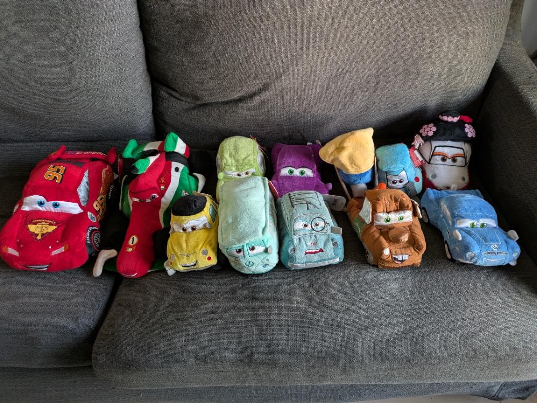 ディズニーストア　PIXAR　Cars　ぬいぐるみセット　12体　セット