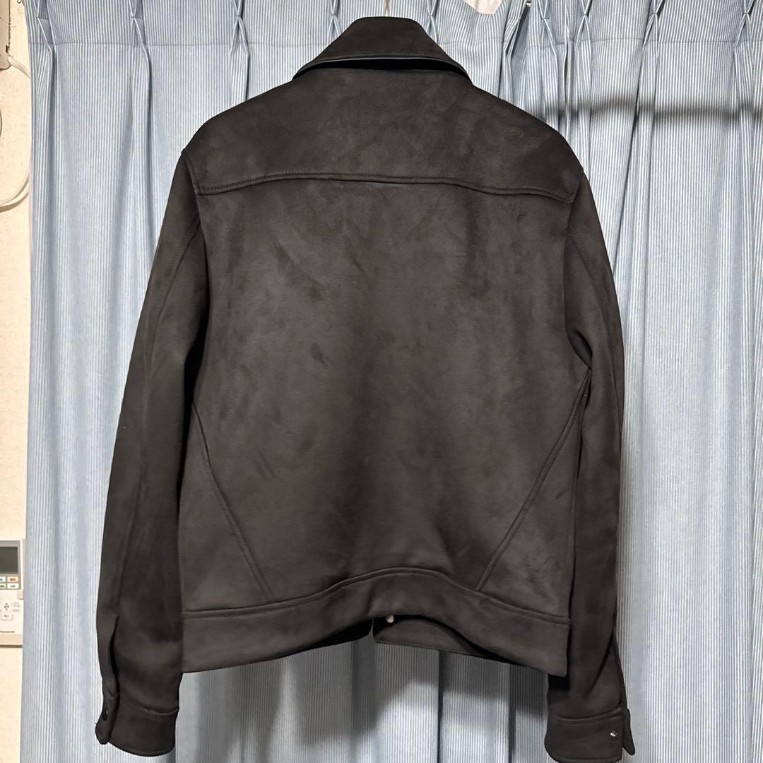 ZARA フェイクスエードレギュラーフィットジャケット