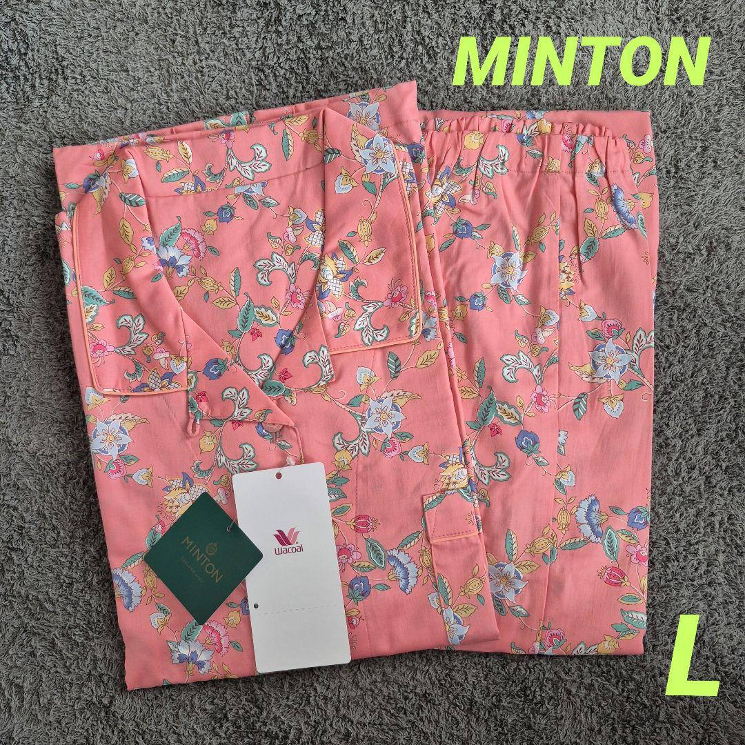 【新品】ワコール　ミントン　パジャマ/L②