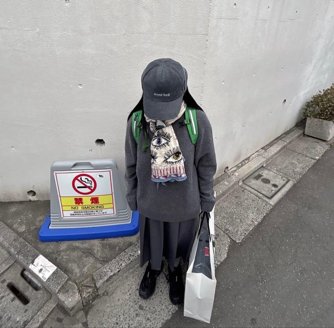 Kapital キャピタル 縮絨ウール SPEAKEASY HAPPYマフラー