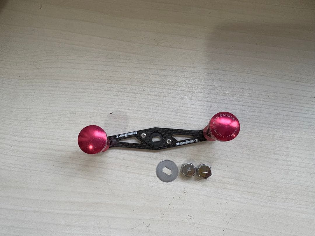 ★☆Gクラフト　バサート　カーボンハンドル　85mm シマノ用　希少品