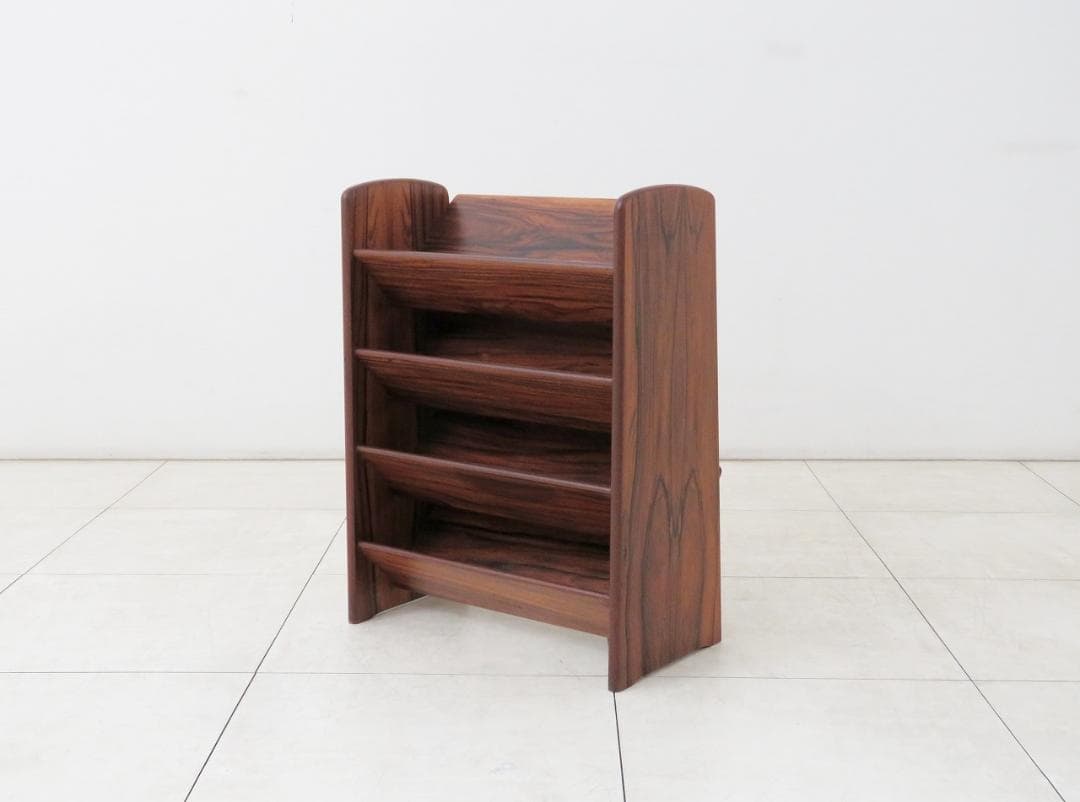 ノルウェー ブルクスボ ローズウッド ラック シューズ ヴィンテージ シェルフ棚