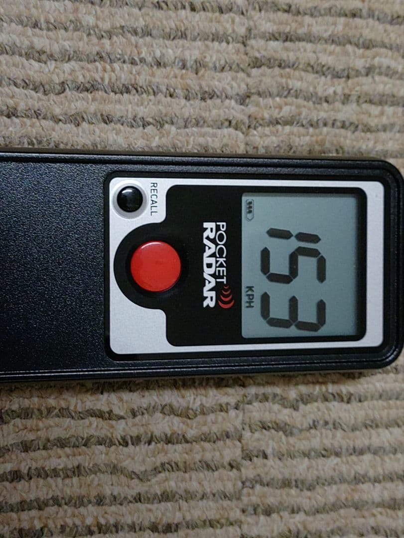 スピードガン　ポケットレーダー　D&M　PR1000　野球