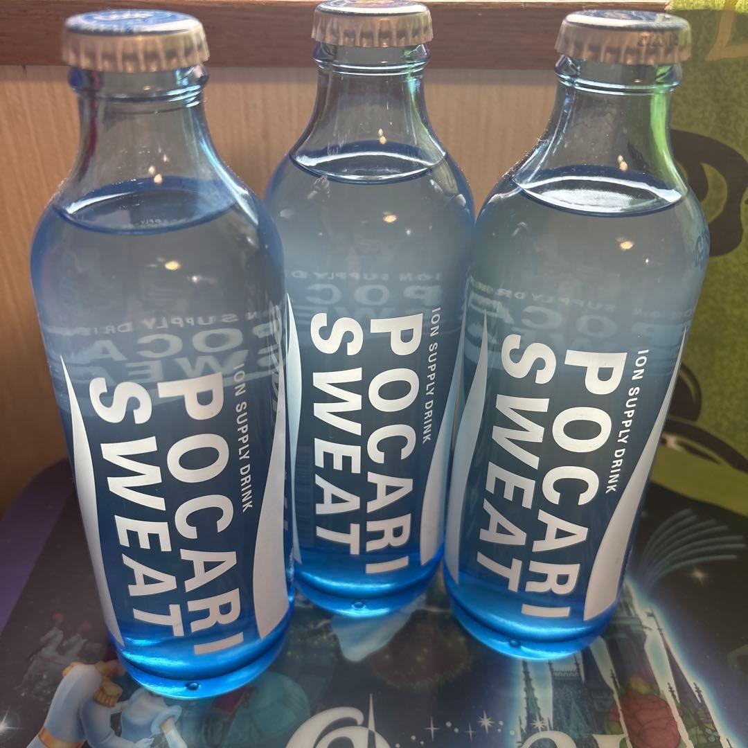 値下げ_新品未開封 ポカリ 瓶 3本セット ポカリスウェット