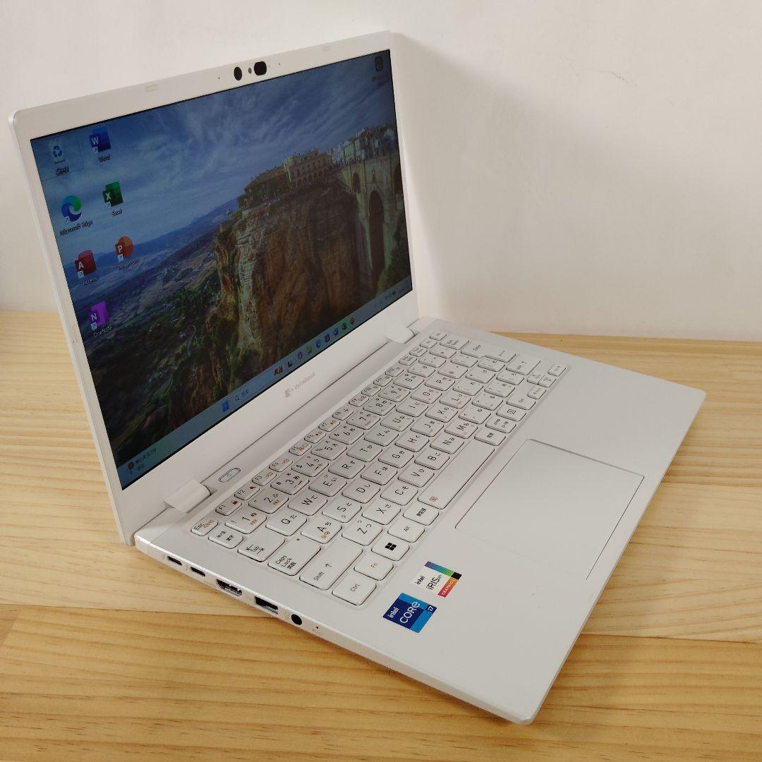 極美品 Dynabook GCX83/VWE タッチパネル 12世代i7 1TB