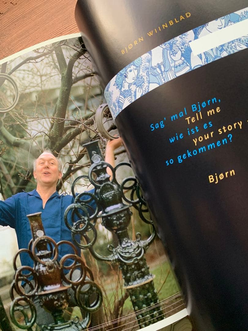 ビヨンヴィンブラッド　激レア・ビンテージ・ローゼンタール社クリスタル少女花瓶！